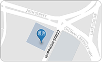 Map of ARCCA Location in Oakland