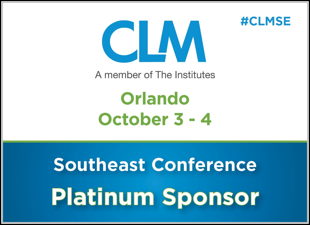 CLM Construction Conference Gold Sponsor